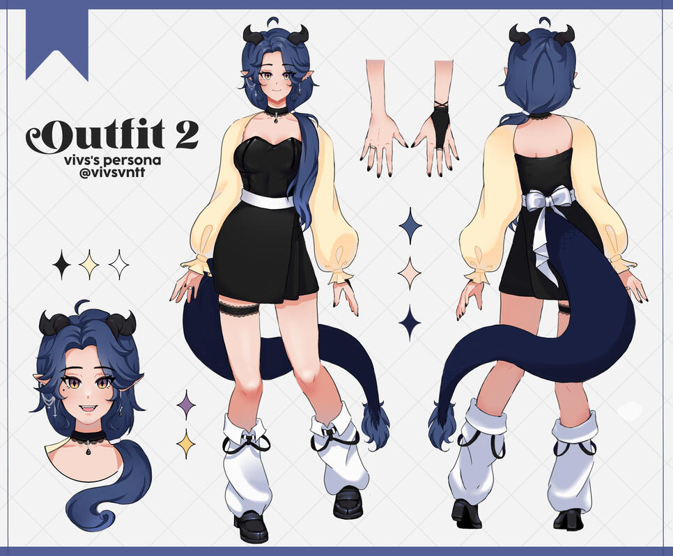@vivsvntt character reference sheet