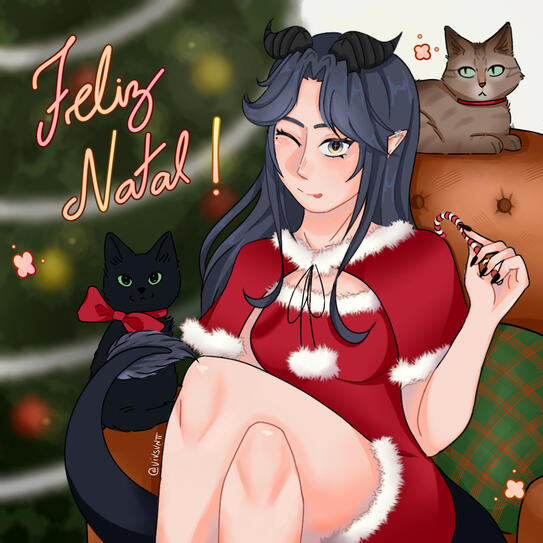 @vivsvntt christmas art
