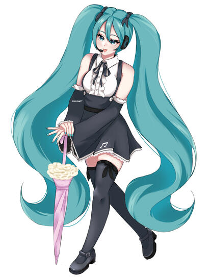Hatsune Miku Paris Cinema Girl